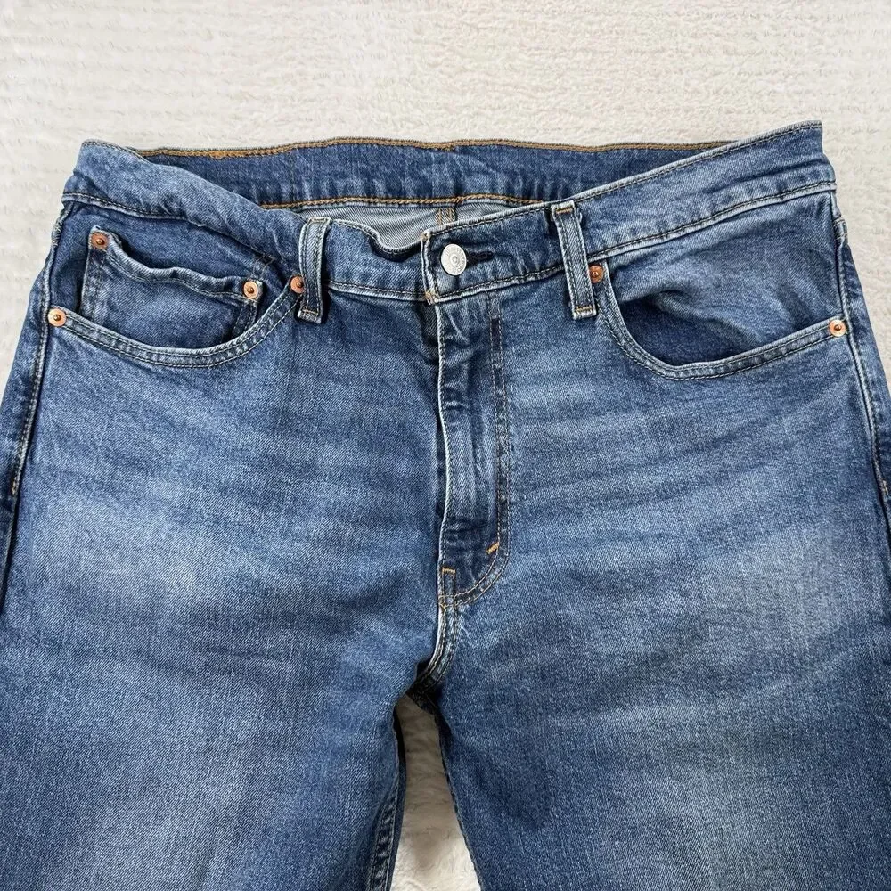 Levi's Men's 511 Slim Fit Medium Wash Blue Denim Size 36x32